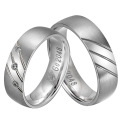 S925 Sterling Silver Couple Ring Men and Women